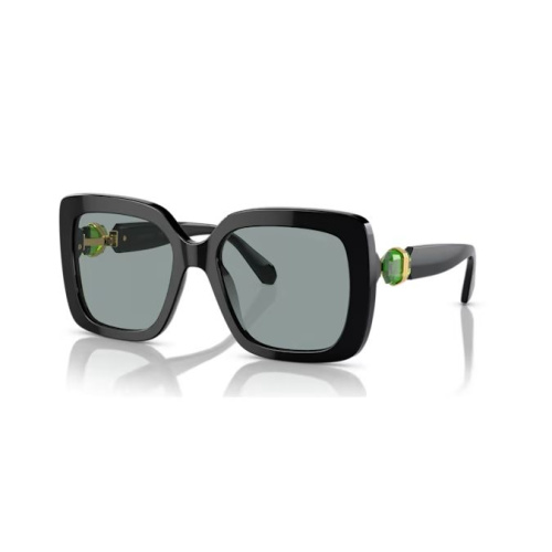 Sunglasses Oversized, Square shape, SK6001, Black