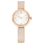 Illumina watch Swiss Made, Metal bracelet, Rose gold tone, Rose gold-tone finish