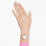 Illumina watch Swiss Made, Metal bracelet, Rose gold tone, Rose gold-tone finish