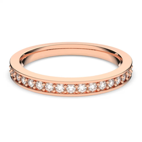 Matrix ring White, Rose gold-tone plated